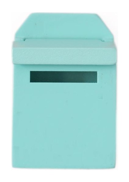 1/12 Ahşap Mintmailbox Çıkartması Dollhouse Minyatür Fairygarden Dekor Yeşil (Yurt Dışından) fiyatları