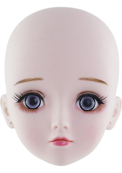 Bjd Bebek 1/3 Top Bebekler Baş Modeli Ile 4d Gözler Dıy Bebekler Aksesuar Kız (Yurt Dışından)