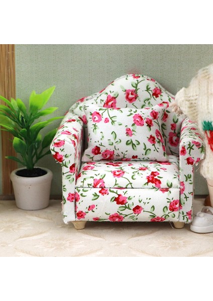 Modern 1:12 Ölçekli Ahşap Kanepe Dollhouse Hayat Sahne Manzarası Model Oyuncaklar Dekor (Yurt Dışından) indirimleri