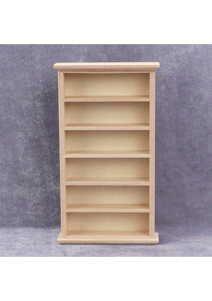 1:12 Ölçekli Dollhouse Minyatür Kitaplık 6-Tier Raf, Doğum Günü Hediyeleri Için (Yurt Dışından) fiyatları
