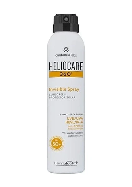 360 Invisible Spray SPF50+ ( Görünmez Güneş Koruyucu Sprey ) 200 ml