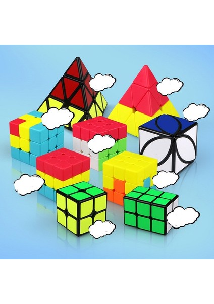 Rubik Küp Çocuk Eğitici Oyuncak - Çok Renkli (Yurt Dışından)