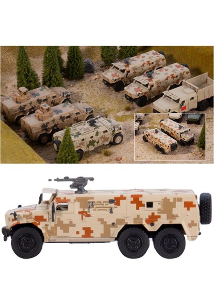 Zırhlı Araba 1/64 Ölçekli Senaryo Aksesuarları Alaşım Mühendisliği Kamyon Toddlers Sarı (Yurt Dışından)