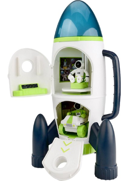 Uzay Oyuncak Araçları Playsets Işıkları ve Sesler Uzay Gemisi Oyuncaklar Doğum Günü Hediyeleri Roket (Yurt Dışından) fiyatları