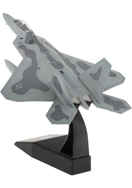 1 / 100TH Diecast Alaşımlı Amerikan F-22 Avcı Raptor Uçak Modeli W / Standı (Yurt Dışından)