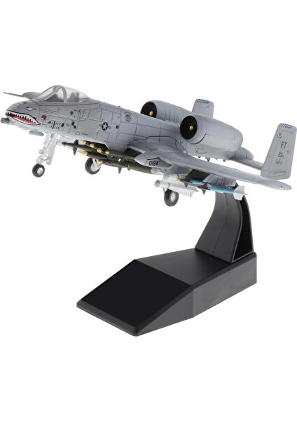 A-10 Saldırı Uçak Fighter Die-Döküm Düzlem Model Ölçeği 1: 100 (Yurt Dışından)