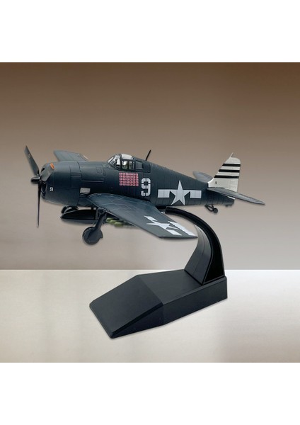 Metal 1/72 F6F Fighter Model Uçak Standı Ile Ofis Odası Dekor Çocuk Oyuncakları (Yurt Dışından)