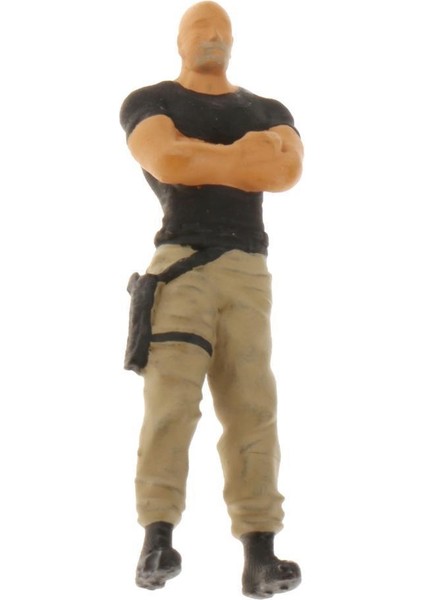 Karakterler Mini Insanlar Sokak Oluşturma Sahil Diorama Modeli Siku Brown Için (Yurt Dışından)
