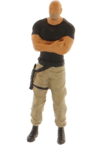Karakterler Mini Insanlar Sokak Oluşturma Sahil Diorama Modeli Siku Brown Için (Yurt Dışından)