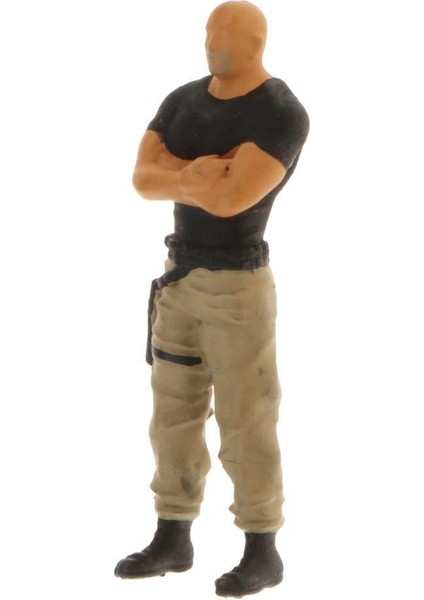 Karakterler Mini Insanlar Sokak Oluşturma Sahil Diorama Modeli Siku Brown Için (Yurt Dışından)