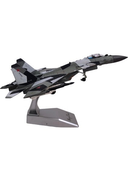 1/100 Ölçekli Rus Su-35 Avcı Diecast Modeli Raf Dekoru Süsler Için (Yurt Dışından)