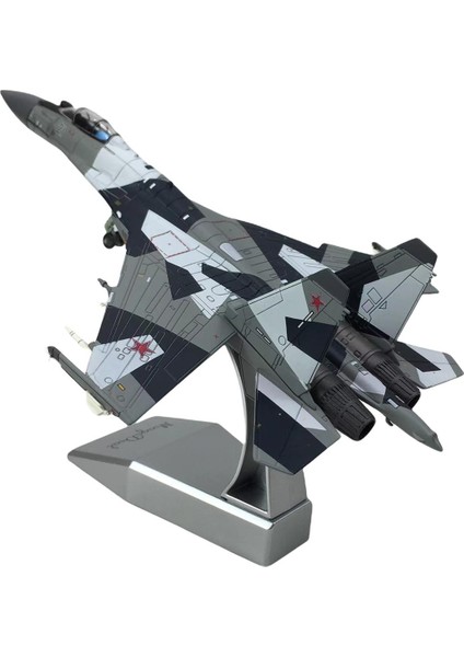 1/100 Ölçekli Rus Su-35 Avcı Diecast Modeli Raf Dekoru Süsler Için (Yurt Dışından)