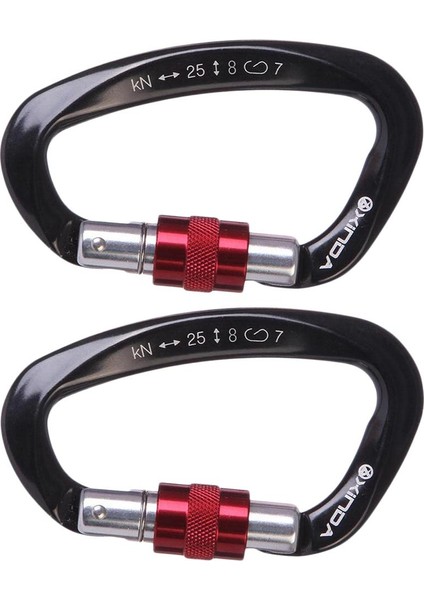 4x Hafif Ağır Kendi Kendini Kilit Kilitleme Karabina Kilitleme Karabineleri Yürüyüş Için (Yurt Dışından) fiyatları