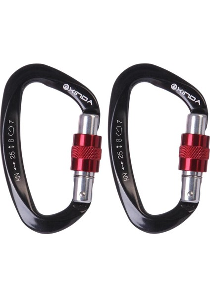 4x Hafif Ağır Kendi Kendini Kilit Kilitleme Karabina Kilitleme Karabineleri Yürüyüş Için (Yurt Dışından) modelleri