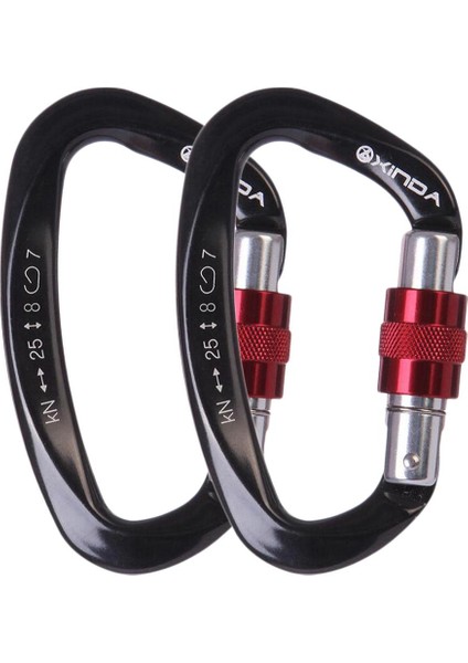 4x Hafif Ağır Kendi Kendini Kilit Kilitleme Karabina Kilitleme Karabineleri Yürüyüş Için (Yurt Dışından) fırsatları