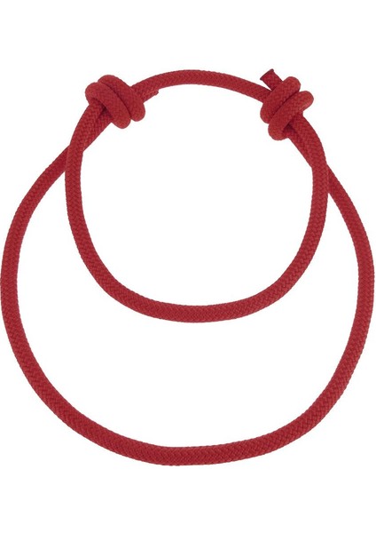2X6MM Isıya Dayanıklı Kaya Tırmanışı Düğümlü Ön Dikilen Prusik Kordon Kırmızı (Yurt Dışından) modelleri