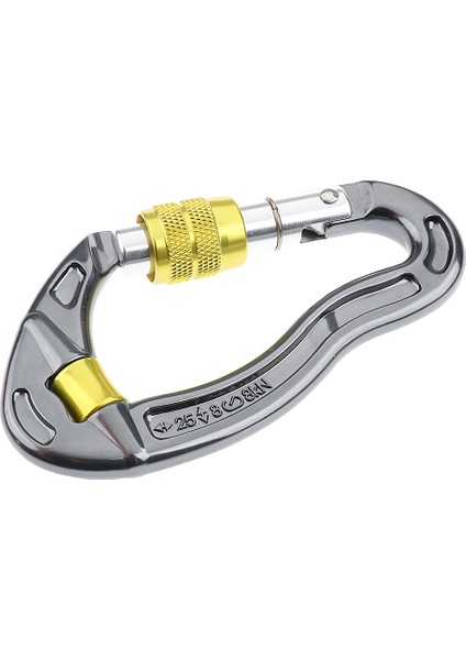 2 Adet 25KN Kaya Tırmanışı Anti-Aşınma Halat Ana Kilit Carabiner Hızlı Kanca (Yurt Dışından) fiyatları