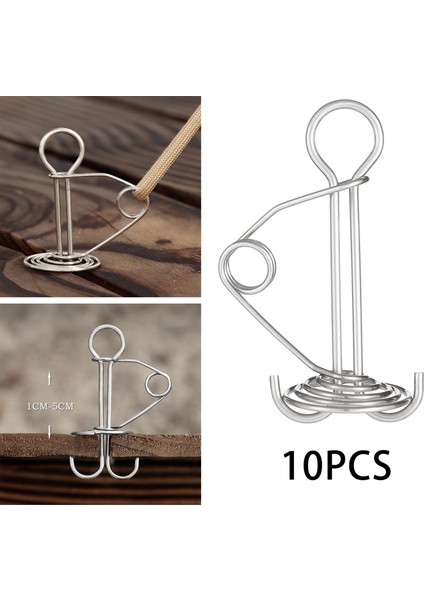 3x 10 Pack Güverte Bağı Aşağı Peg Tente Çadırı Kazık Kablosu Ayarlayıcı Gerdirici Açık (Yurt Dışından) fırsatları