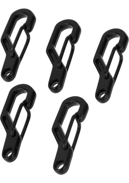10 Adet Paslanmaz Çelik D-Ring Carabiner Anahtarlık Anahtarlık Klip Kanca Toka (Yurt Dışından)
