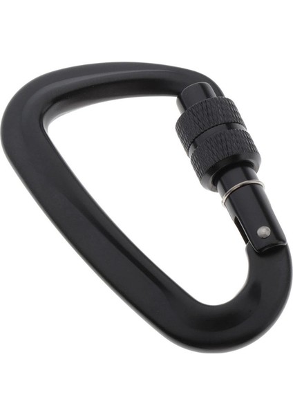 2 Adet Vida Kilidi Carabiner Kamp Yürüyüş Kamp Seyahat Için Dayanıklı Işık Seyahat (Yurt Dışından)