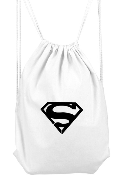 Zeron Tasarım Superman Spor Sırt Çantası BLL2940