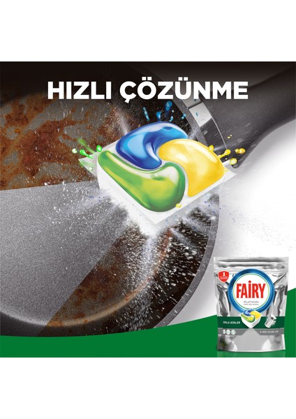 Platinum Bulaşık Makinesi Deterjanı Tableti / Kapsülü Ramazan Özel Seri Limon Kokulu 65 Yıkama