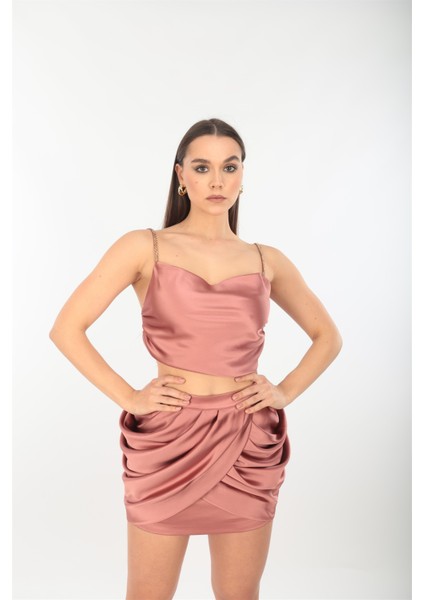Pudra Rengi Drapeli Mini Etek
