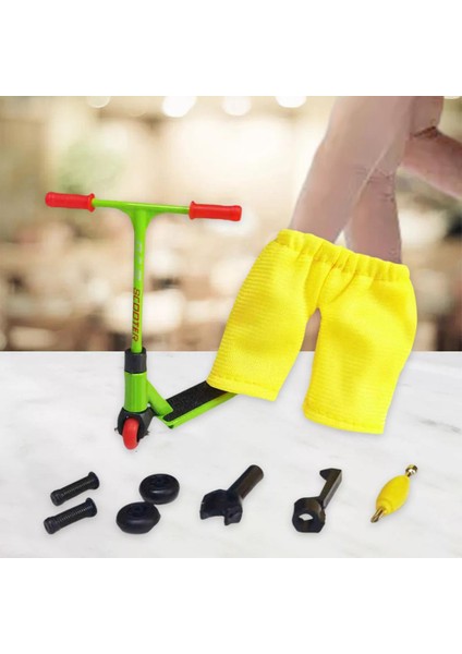 Parmak Scooter Iki Tekerlekler Klavye Kaykay Parmak Masası Oyuncak Hediye Yeşil (Yurt Dışından) fiyatları