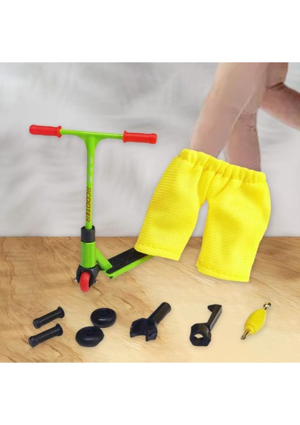 Parmak Scooter Iki Tekerlekler Klavye Kaykay Parmak Masası Oyuncak Hediye Yeşil (Yurt Dışından) indirimleri