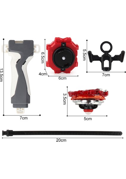 4 x Rızma Mücadele Ustaları Metal Fusion 4d Dövüş Oyuncak Seti (Yurt Dışından)