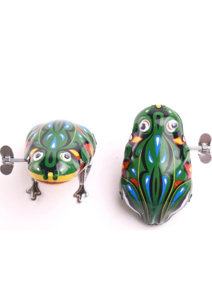 4 Parça Klasik Vintage Stil Kalay Oyuncaklar Wind Up Hayvan Rakamlar Yenilik Oyuncaklar (Yurt Dışından)
