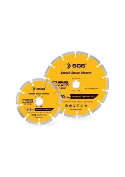 Soketli Elmas Testere - 180 Mm