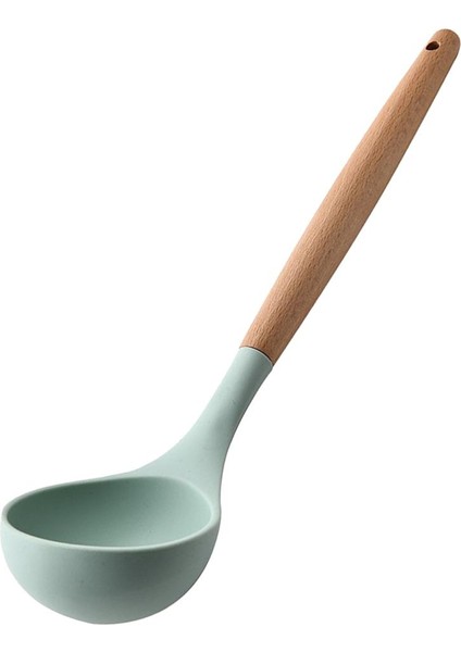 2 Adet Silikon Kevgir / Çorba Kaşık Yapışmaz Gereçler Set -40 ℃ -230 ℃