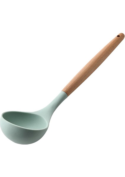 2 Adet Silikon Kevgir / Çorba Kaşık Yapışmaz Gereçler Set -40 ℃ -230 ℃