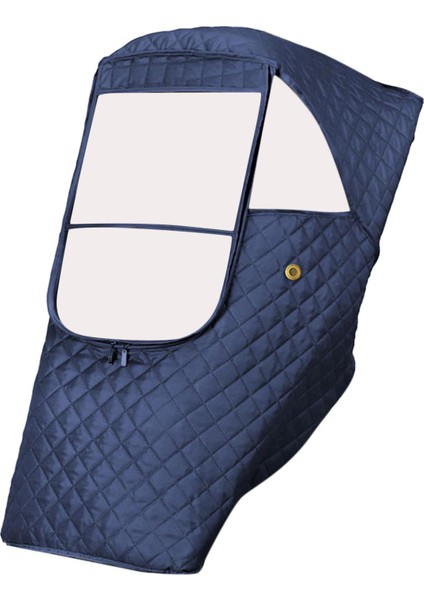 Geriye Arabası Hava Yağmur Kapağı Bebek Buggy Pram - Donanma İçin Yağmurluk Yağmurluk (Yurt Dışından)