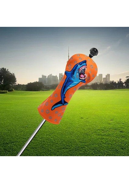 Golf Kulübü Kafa Kapak Sürücü 1 3 5 Price Woods ile No. Tag Koruyucu Ut Turuncu indirimleri