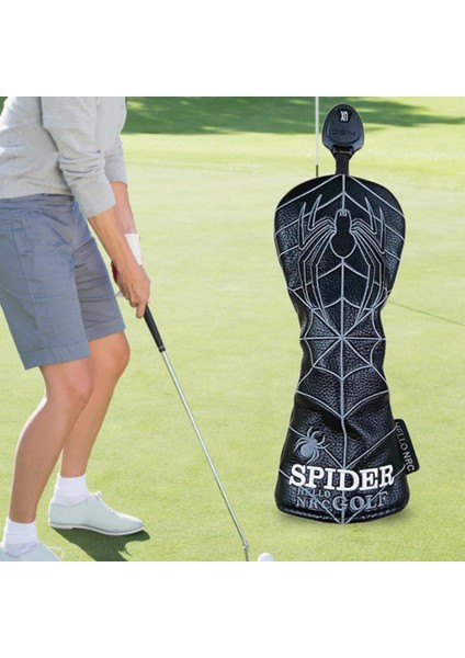 Golf Sürücüsü Woods Kafa Kapak Golf Spor Hediye Siyah Ut indirimleri