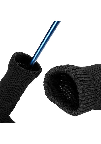 Golf Kulübü Başkanı Set Golf Aksesuarları Sürücüsü # 1 3 5 Woods Headcover Siyah modelleri