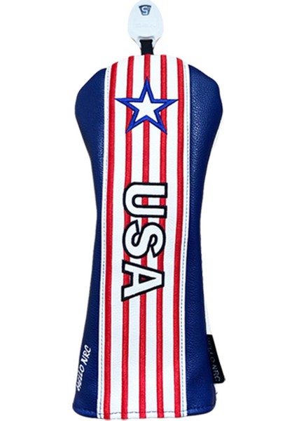 Pu Golf Ahşap Headcover Golf Kulübü Başak Numarası Tag Golfçü Hediye Fairway ile