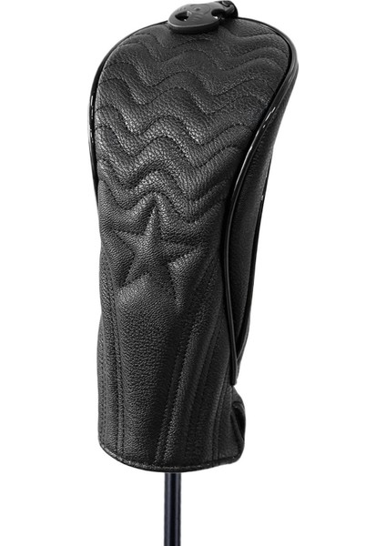 2x Pu Yıldız Nakış Golf Headcover Fairway Ahşap Sürücü Kulübü Headcover Guard Kol Guard Uzun Boyun Golf Kulübü Koruyun Aksesuarları fırsatları