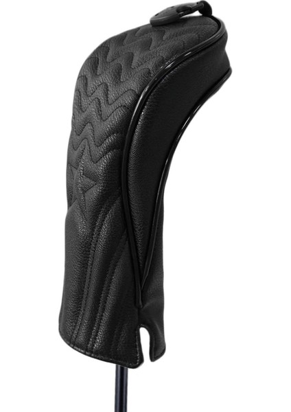 2x Pu Yıldız Nakış Golf Headcover Fairway Ahşap Sürücü Kulübü Headcover Guard Kol Guard Uzun Boyun Golf Kulübü Koruyun Aksesuarları indirimleri