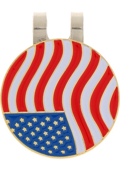 1 Parça Manyetik Golf Topu Marker Şapka Klip Metal Golf Aksesuar Kişilik fiyatları