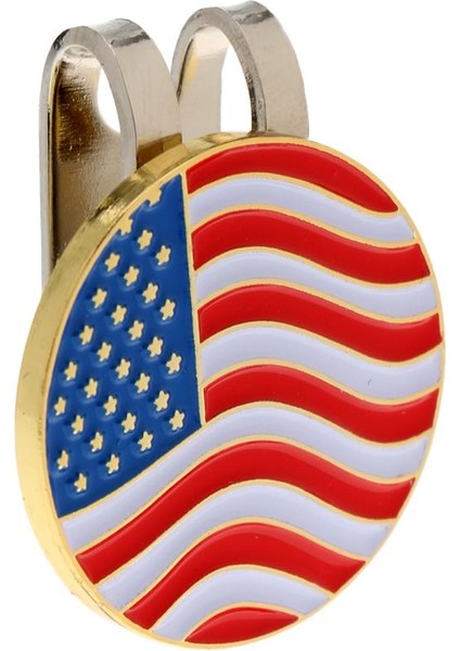 1 Parça Manyetik Golf Topu Marker Şapka Klip Metal Golf Aksesuar Kişilik fırsatları