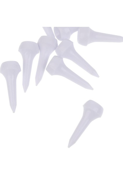 100 Parça Profesyonel Beyaz Plastik Golf Tee Tees 35MM (1 3/8 Inç) fırsatları