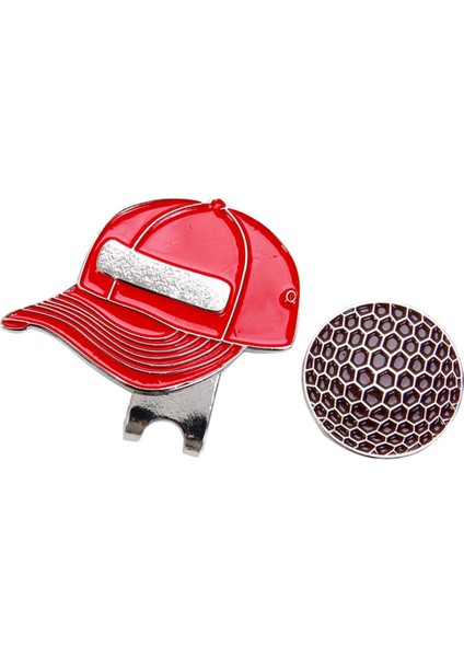 Golf Topu Işaretleyiciler Şapka Klip Kişiselleştirilmiş Kapaklar Desigh Manyetik Kelepçeleri Siyah fırsatları