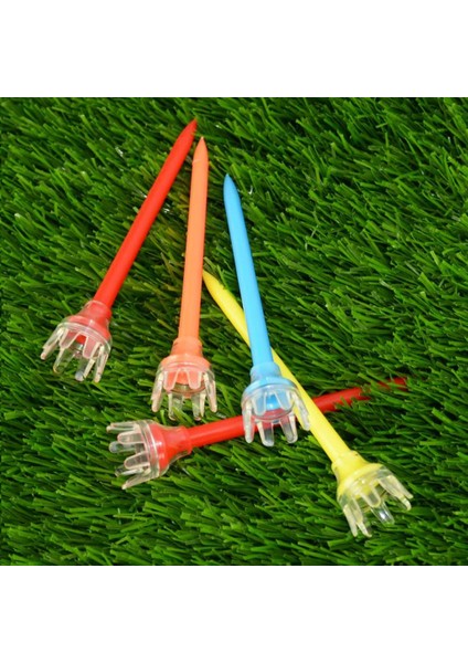 5 Parça Golf Tees Lot Premium Kalite Profesyonel Eğitim Aracı 7 cm modelleri