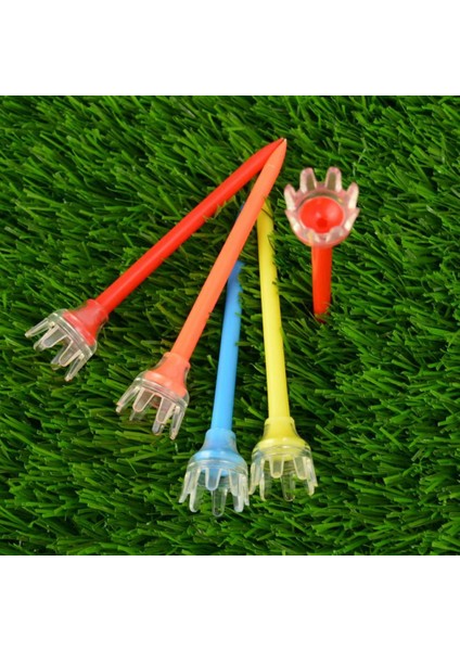 5 Parça Golf Tees Lot Premium Kalite Profesyonel Eğitim Aracı 7 cm fırsatları