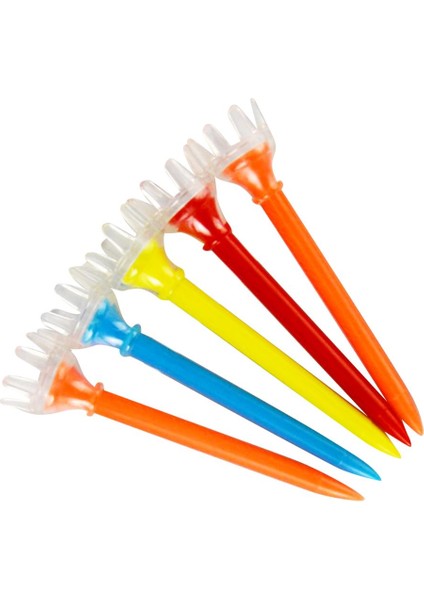 5 Parça Golf Tees Lot Premium Kalite Profesyonel Eğitim Aracı 7 cm indirimleri