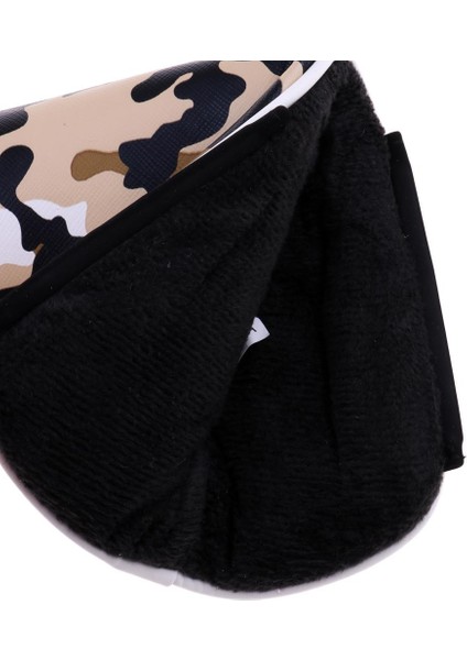 Dayanıklı Su Geçirmez Pu Golf Atıcı Kafa Kol Headcover - Çeşitli Renk - Brown modelleri