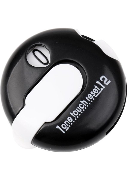 Taşınabilir Mini Plastik Golf Skoru Sayacı Golf Kontur Sayacı Siyah A2, Siyah Beyaz fırsatları